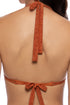 Luli Fama Bungalow Babe Luxe Stitch Triangle Halter Top
